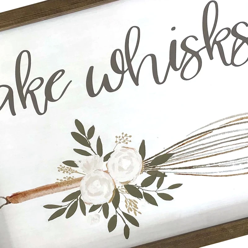 Take Whisks Kitchen Tool Wall Art, 14x11 - Image 2