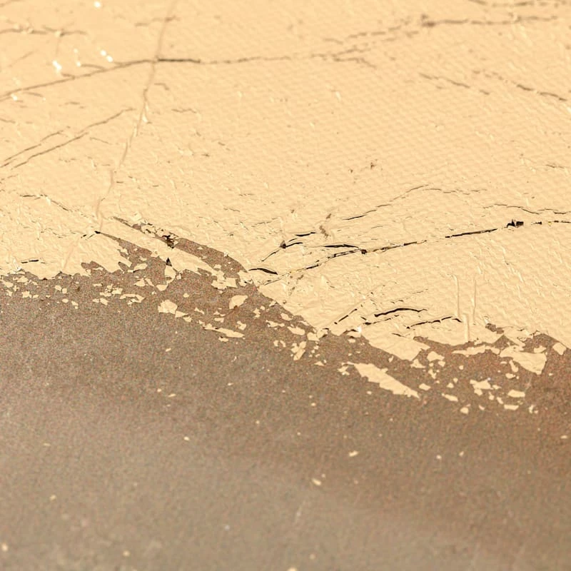 Tan Abstract Canvas Wall Art, 24x36 - Image 4