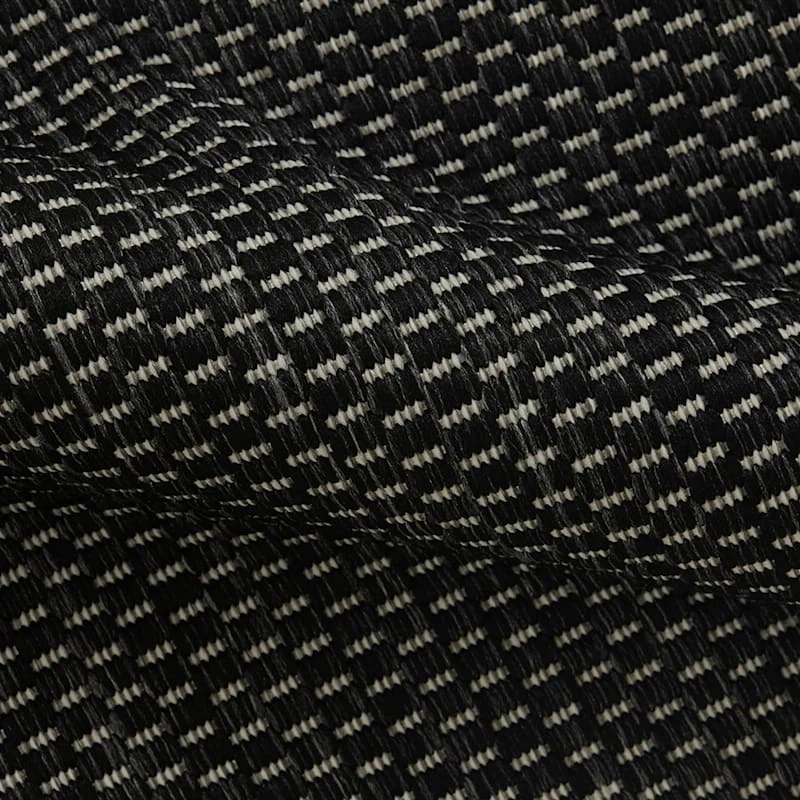 Tonal Dark Grey Puff-Back Kitchen Mat, 21x34 - Image 4