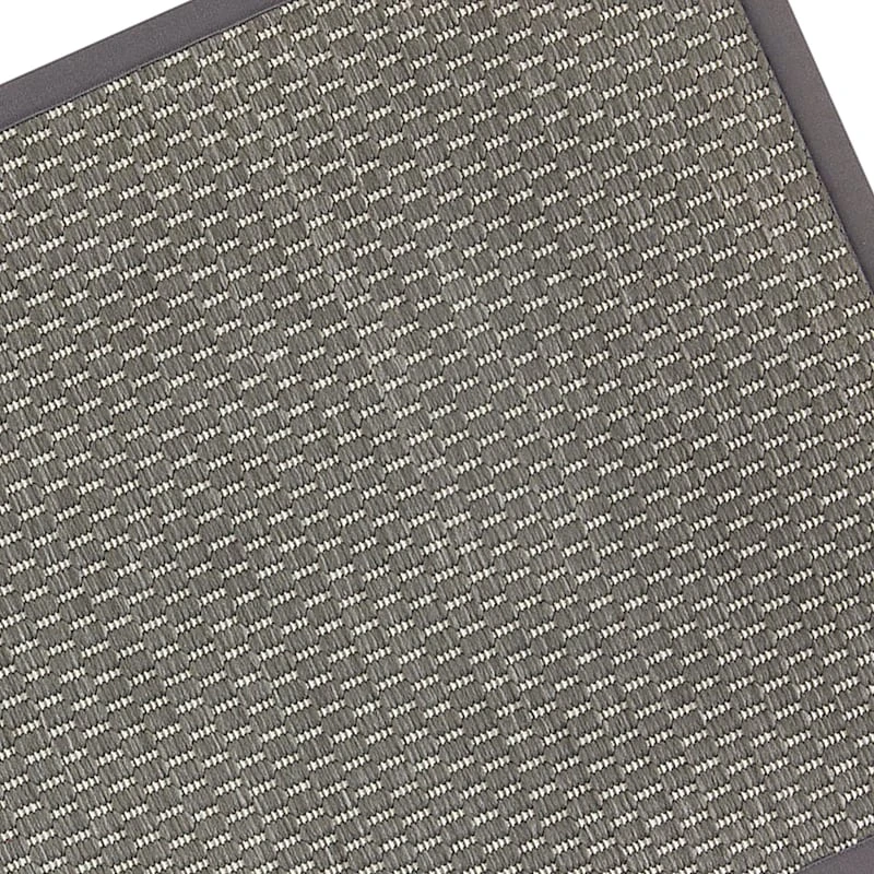 Tonal Lite Grey Puff-Back Kitchen Mat, 22x60 - Image 5