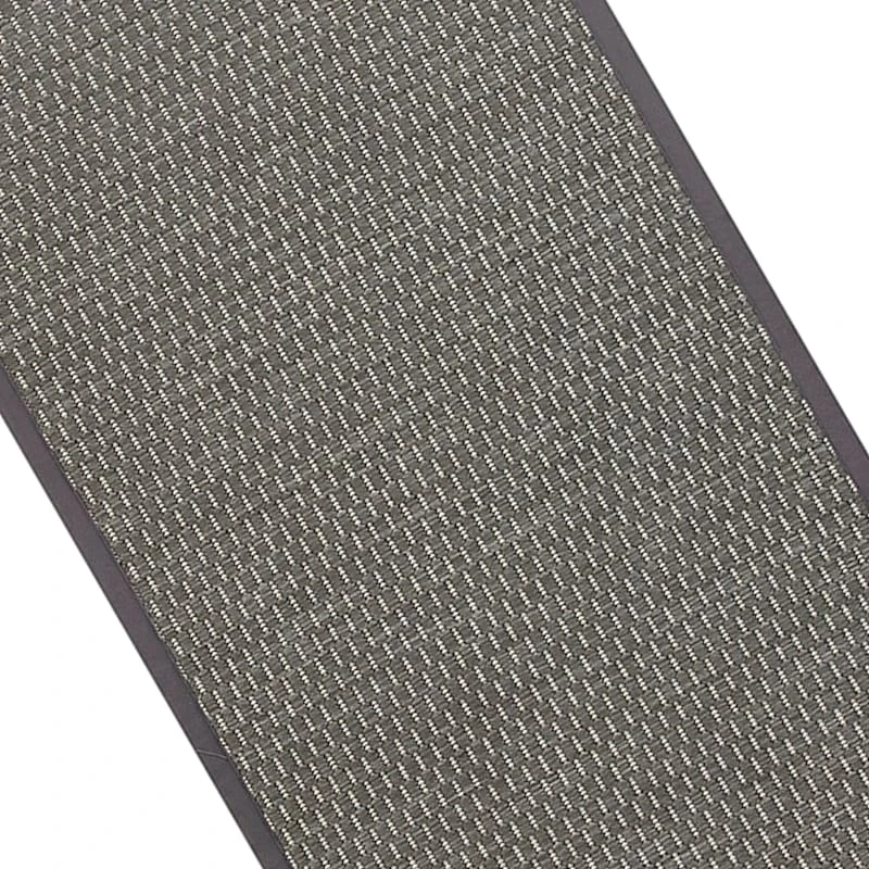 Tonal Lite Grey Puff-Back Runner, 21x34 - Image 5