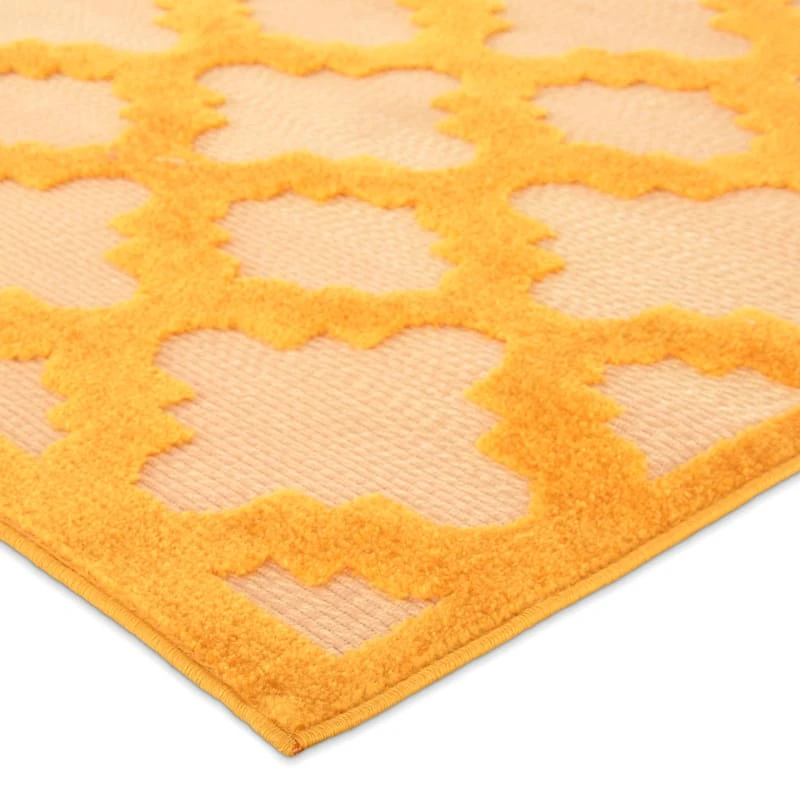 Torino Yellow Trellis Area Rug, 5x7 - Image 2