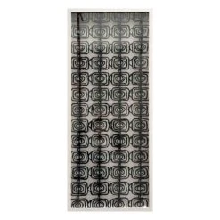 Tracey Boyd Glass Framed Rice Paper Wall Art, 17x41