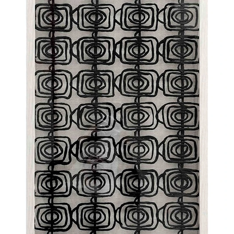 Tracey Boyd Glass Framed Rice Paper Wall Art, 17x41 - Image 2