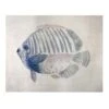 Ty Pennington Blue Fish Canvas Wall Art, 20x16