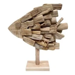 Ty Pennington Driftwood Fish Decor, 14"
