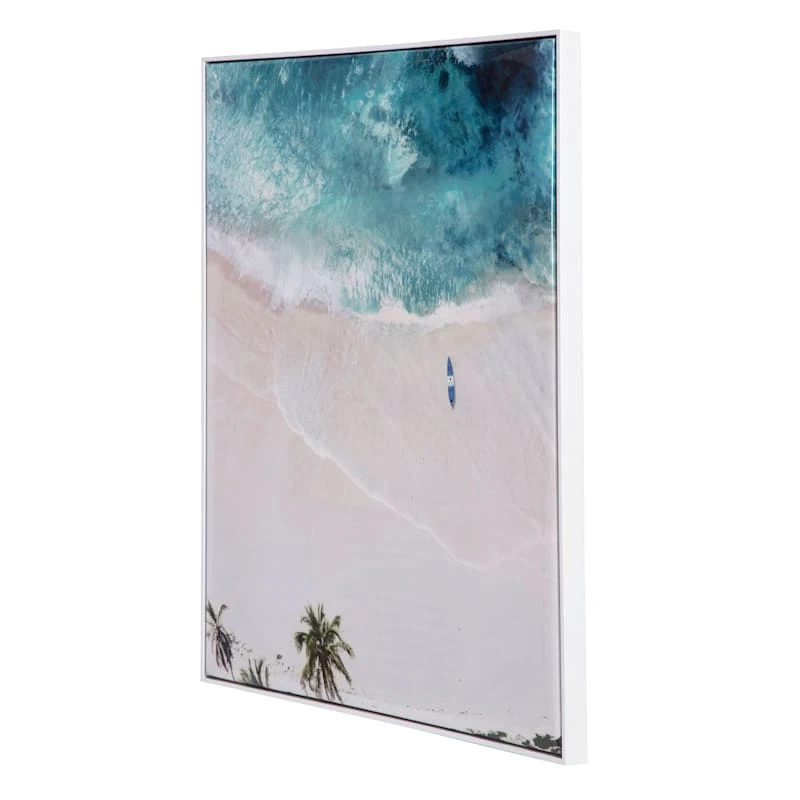 Ty Pennington Framed Beach Canvas Wall Art, 22x28 - Image 2