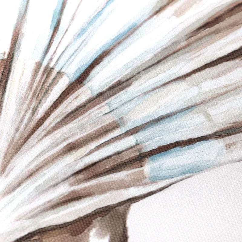 Ty Pennington Framed Shell Canvas Wall Art, 12" - Image 3