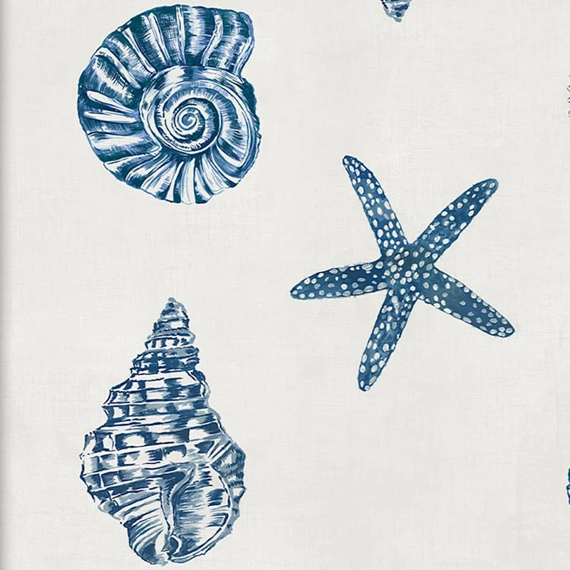 Ty Pennington Glass Framed Coastal Seashell Print Wall Art, 17x21 - Image 2