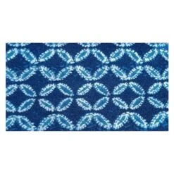 Ty Pennington Ikat Blue Coir Mat, 18x30