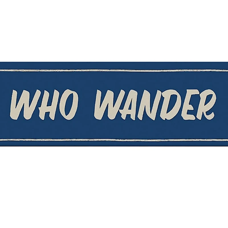 Ty Pennington Not All Who Wander Are Lost Canvas Wall Art, 36x6 - Image 2