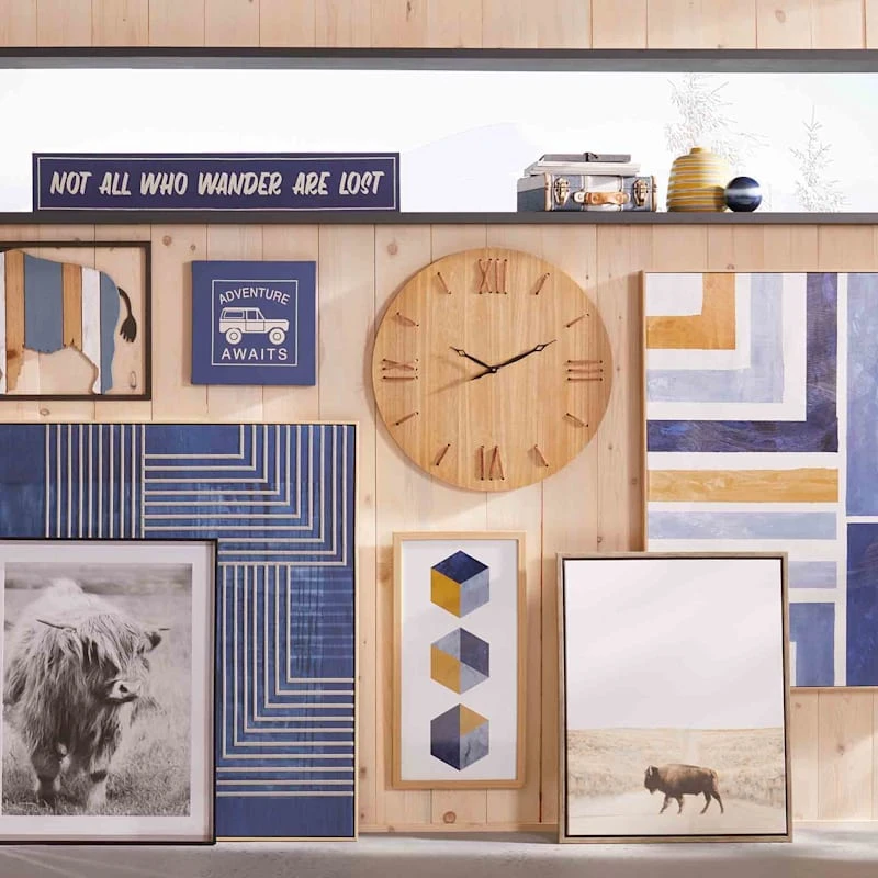 Ty Pennington Not All Who Wander Are Lost Canvas Wall Art, 36x6 - Image 3