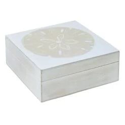 Ty Pennington Wood Box With Decal Top, Large