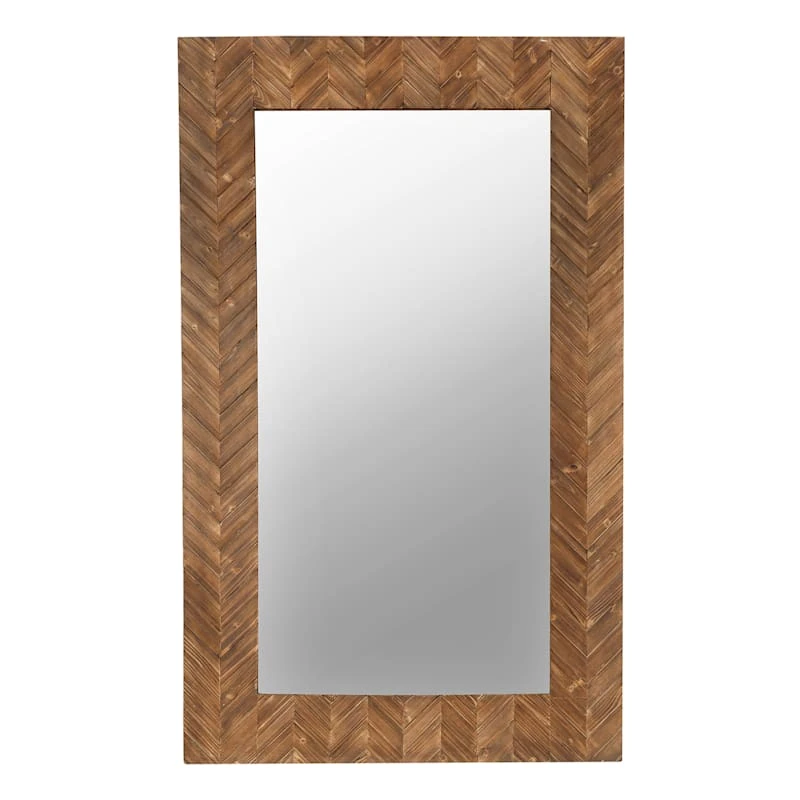 Ty Pennington Wood Leaner Mirror, 40x67