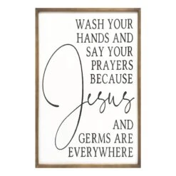 Wash Your Hands Wall Art, 24x36