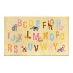 Washable Kids Alpha Print 3x5
