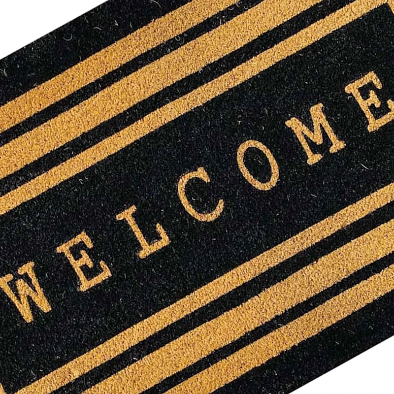 Welcome Coir Doormat 22x47 - Image 2