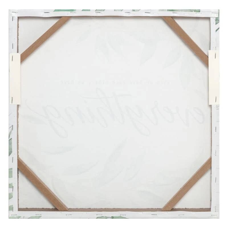 When We Have Each Other We Have Everything Canvas Wall Art, 16" - Image 5