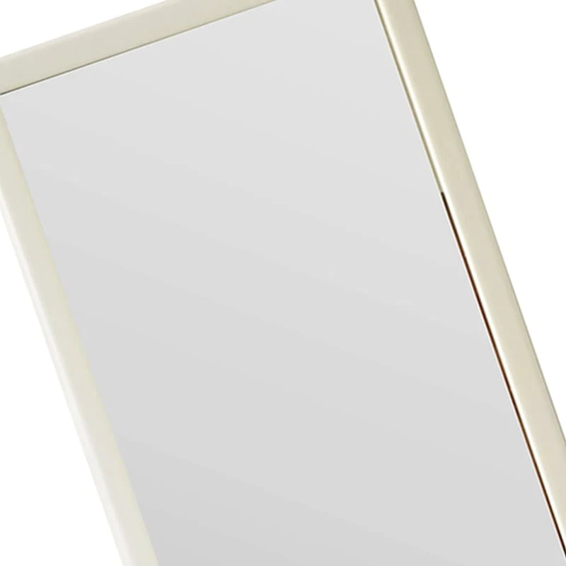 White Basic Leaner Mirror, 14x50 - Image 2