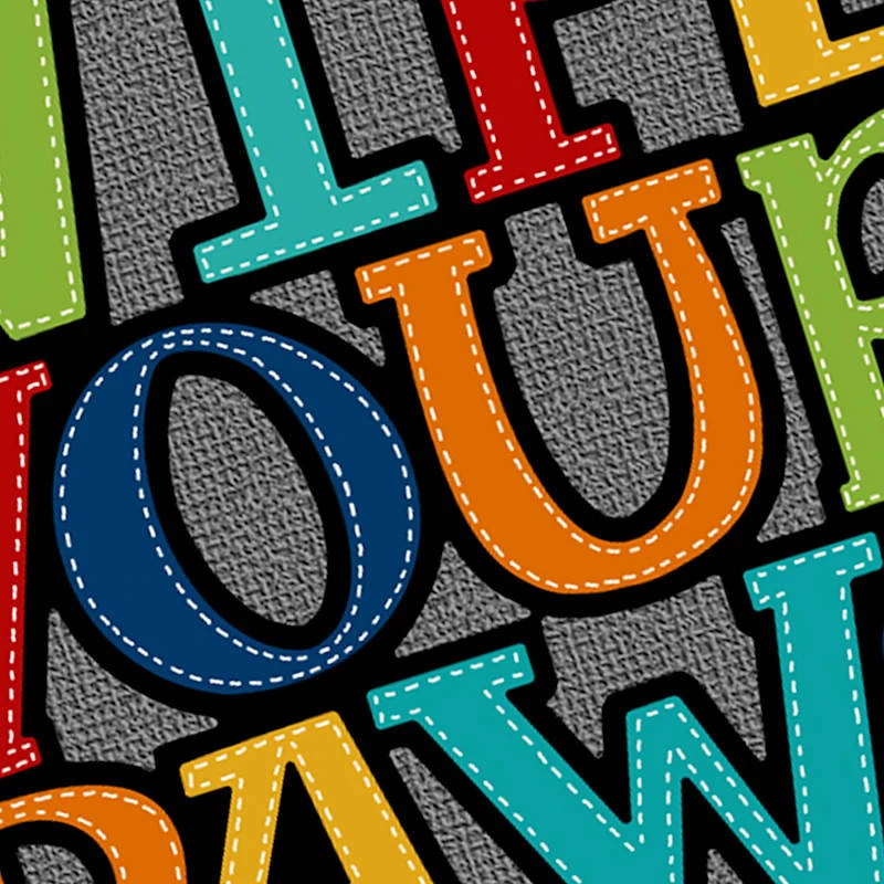 Wipe Your Paws Grey Doormat, 18x30 - Image 2