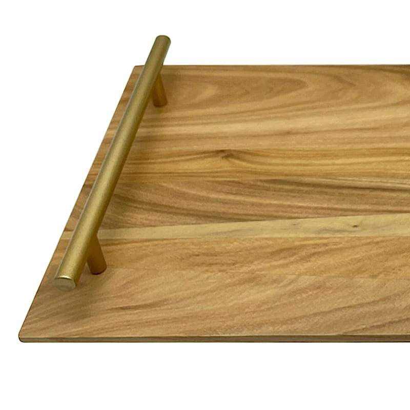 Wood Decorative Tray, 15" - Image 2