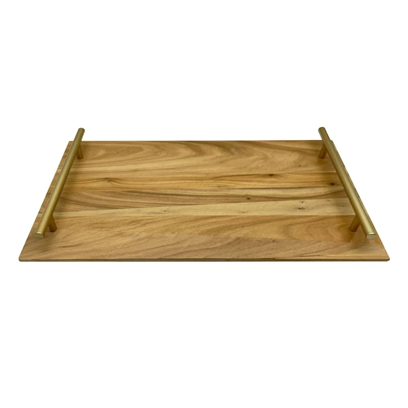 Wood Decorative Tray, 15"