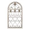 Wood Metal Arch Wall Art, 18x32