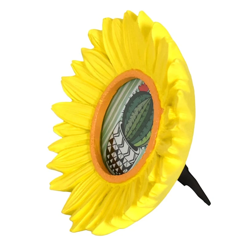 Yellow Flower Tabletop Photo Frame, 8" - Image 2